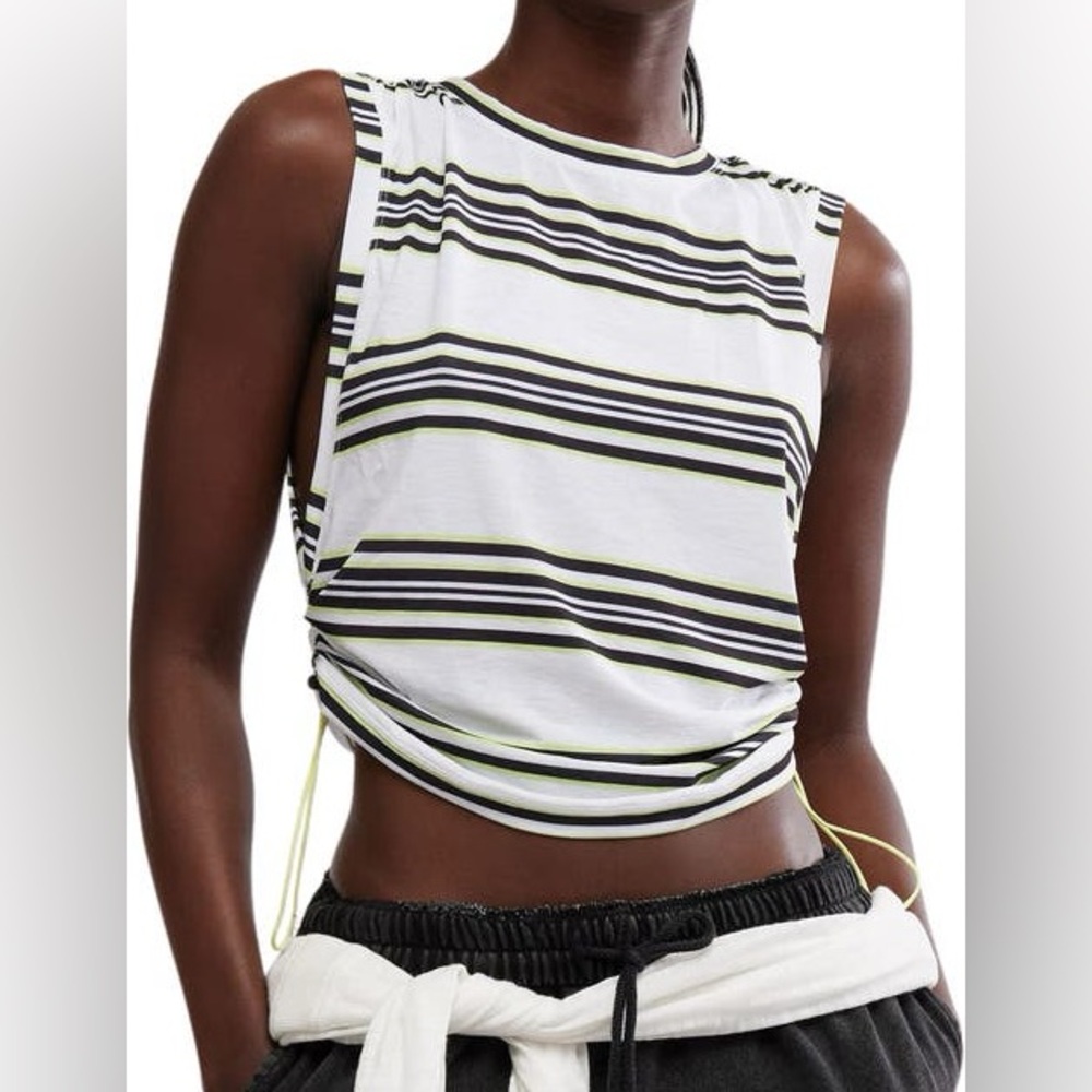 FP Movement | Stripe Sport Mode Muscle T-Shirt - NWT